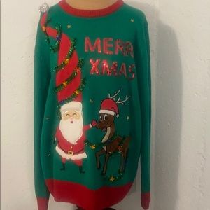 New LISA INTERNATIONAL Christmas Sweater MEDIUM